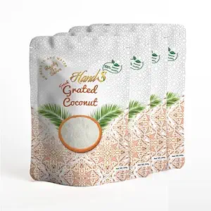 Hands Grated Coconut