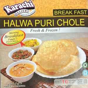 K.D.Halwa Puri Chole