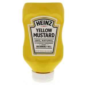 HEINZ YELLOW MUSTARD