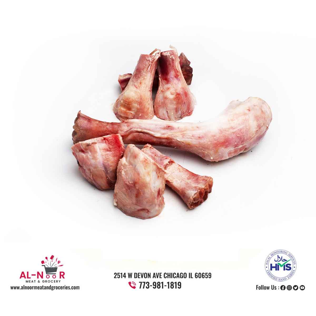 Zabiha Halal Lamb Paya Without Skin