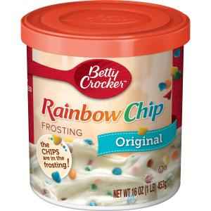 BETTY CROCKER RAINBOW CHIP FROSTING ORIGINAL