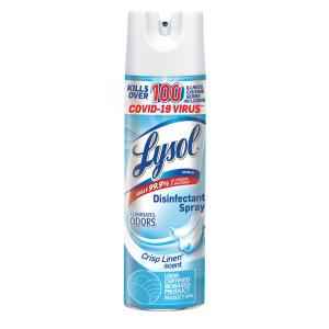 LYSOL DISINFECTANT SPRAY CRISP LINEN