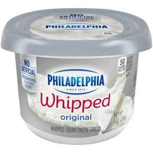 PHILADELPHIA CREAM CHEESE WHIPPED