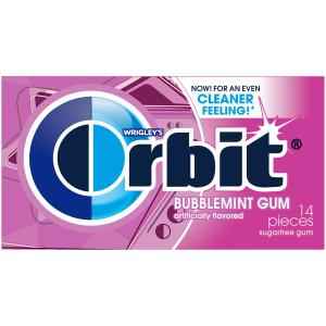 ORBIT BUBBLEMINT GUM