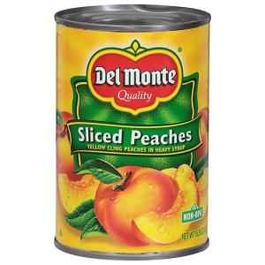 DEL MONTE PEACHES SLICED
