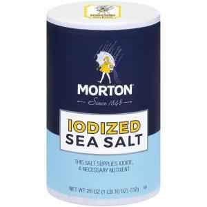 MORTON SEA SALT IODIZED