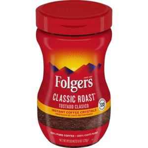 FOLGERS INSTANT COFFEE CLASSIC ROAST