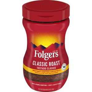 FOLGERS INSTANT COFFEE CLASSIC