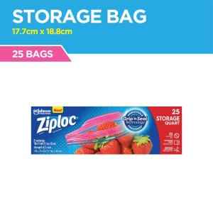 ZIPLOCK QT FOOD BAG