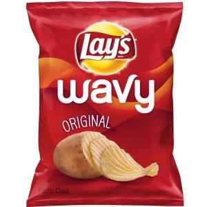 LAYS WAVY ORIGINAL POTATO CHIPS