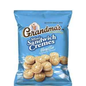 GRANDMAS VANILLA SANDWICH CREAM BISCUIT