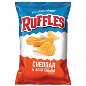 RUFFLES CHEDDAR And SOUR CREAM