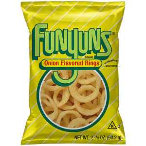FUNYUNS ONION FLAVORED RINGS