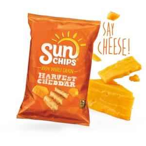 SUN CHIPS HARVEST CHEDDAR