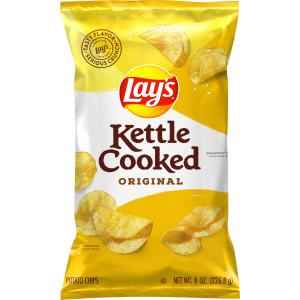 LAYS KETTLE COOKED REGULAR