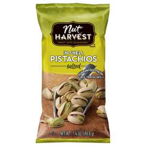 NUT HARVEST PISTACHIOS SALTED IN SHELL