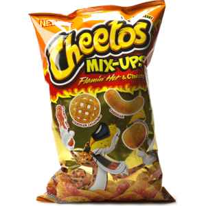 CHEETOS CRUNCHY MIX UPS FLAMIN HOT