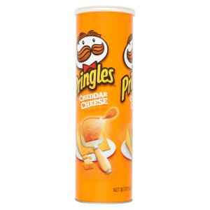PRINGLES CHEDDAR CHEESE CAN