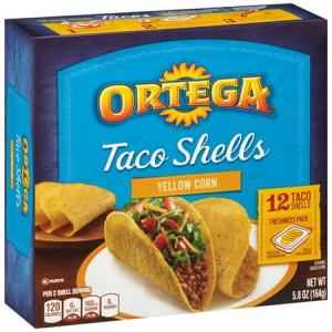 ORTEGA YELLOW CORN TACO SHELLS