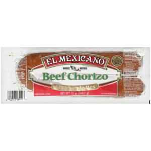 EL MEXICANO BEEF CHORIZO 