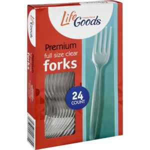LIFE GOODS PREM CLEAR FORKS