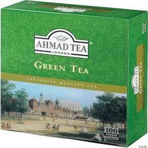 AHMAD GREEN TEA BAG TAGGED
