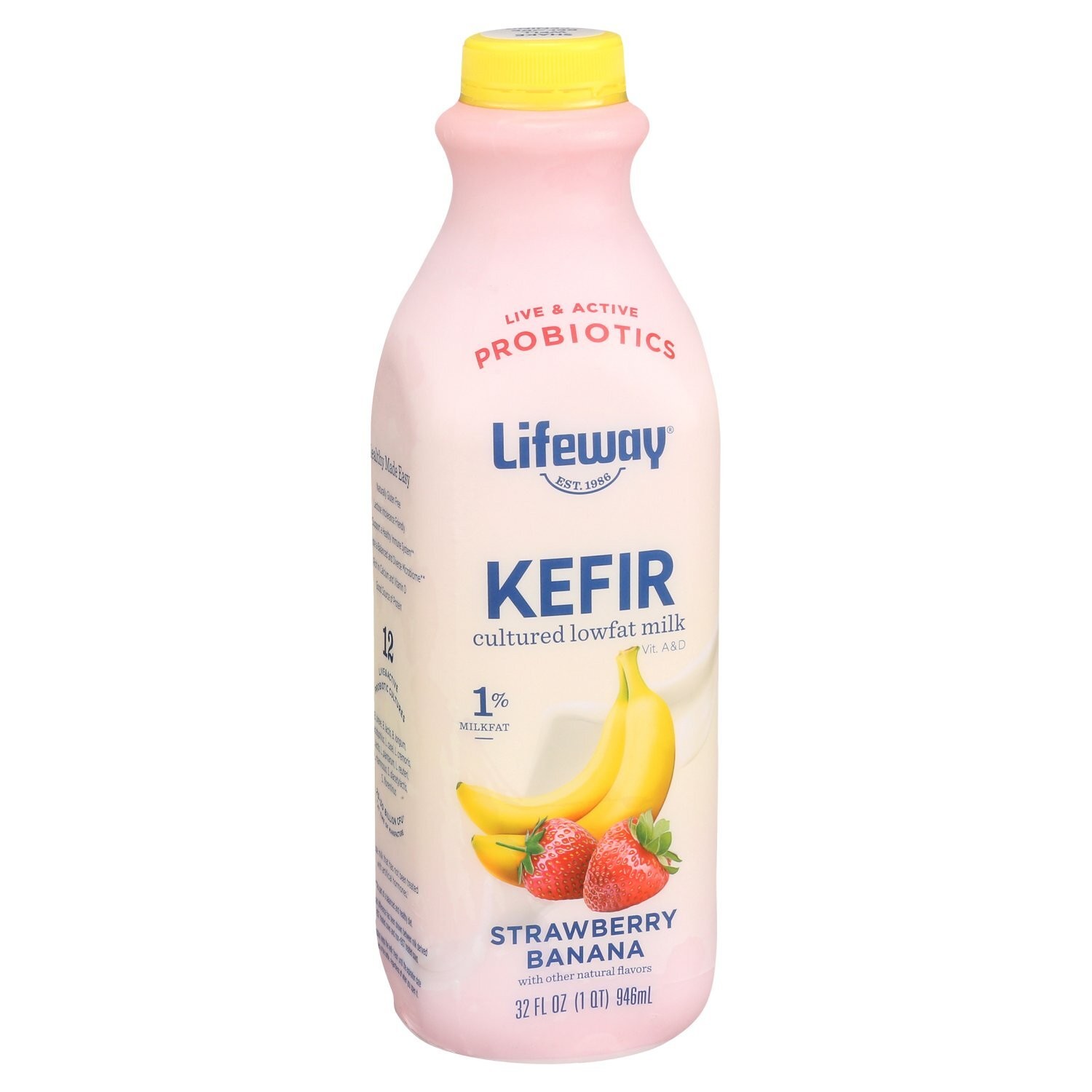 LIFEWAY STRAW BANANA LF KEFIR 2 LBS