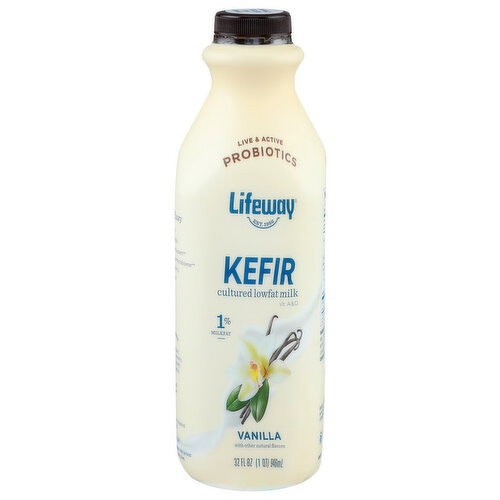 LIFEWAY KEFIR LOW FAT VANILLA            32 OZ