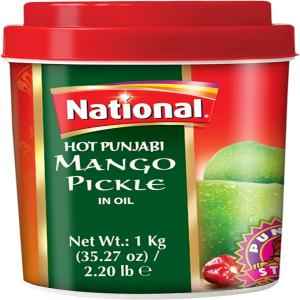 NATIONAL PUNJABI MANGO PICKLE IN OIL HOT