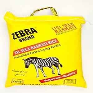 Zebra XXL Seal Basmati Rice Parboiled Extra Long Rice