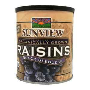SUNVIEW BLACK RAISINS SEEDLESS 