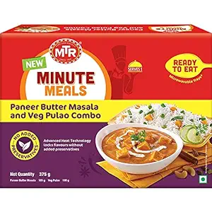 MTR PANEER BUTTER MASALA And PULAO READY TO EAT