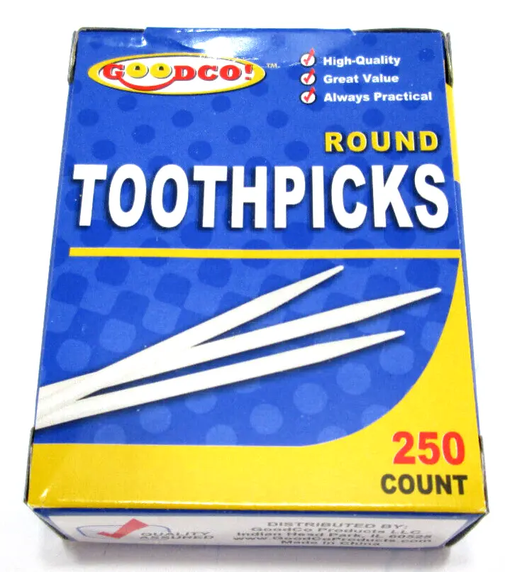 GOODCO TOOTHPICKS ROUND