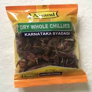 ANAND CHILLI WHOLE BYADAGI KARNATAKA
