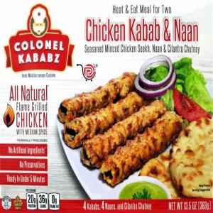 COLONEL CHICKEN KABAB And NAAN