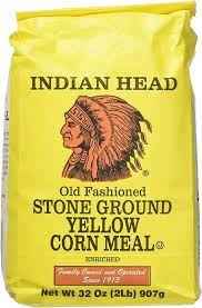 Indian Head: Old Fashioned Stone Ground Yellow Corn Meal