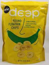 ROUND PLANTAIN CHIPS DEEP