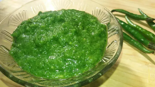 DT Green Chili Chutney