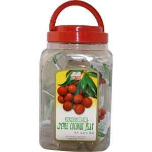JIN JIN LYCHEE COCONUT JELLY JAR
