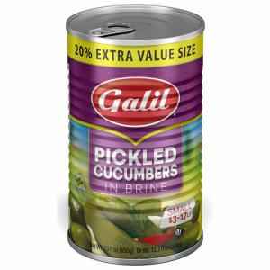 GALIL PICKLED CUCUMBERS IN BRINE 