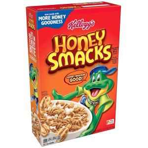 KELLOGG'S HONEY SMACKS CEREAL