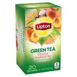 LIPTON GREEN TEA PEACH PARADISE 20TB 
