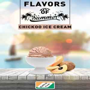 RAJBHOG CHICKOO ICE CREAM