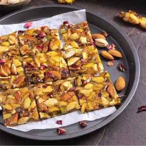 Mixed Nut Chikki Rajbog