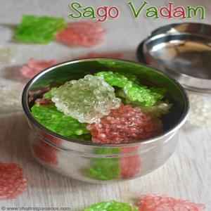 CHAKRA SAGO VADAM (CLR)