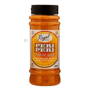 REGAL PERI PERI HOT AND SPICY SAUCE