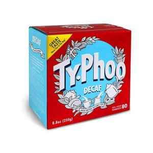 TY PHOO DECAF 80 TEA BAGS
