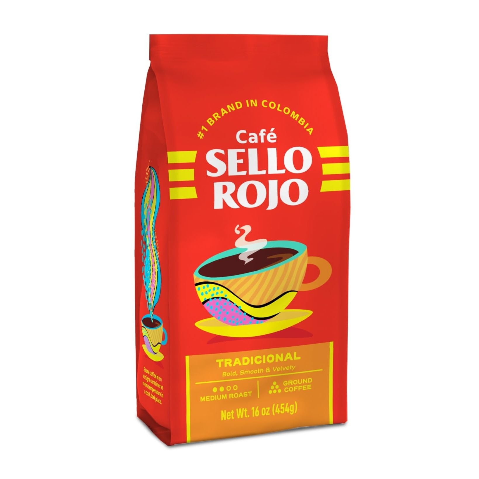 CAFE SELLO ROJO TRADITIONAL 16 OZ