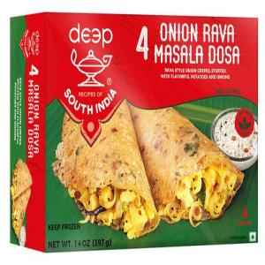Deep Onion Rava Masala Dosa