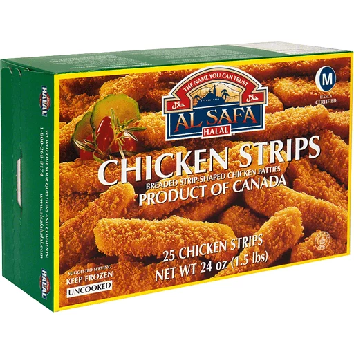 Al Safa Uncooked Chicken Strips